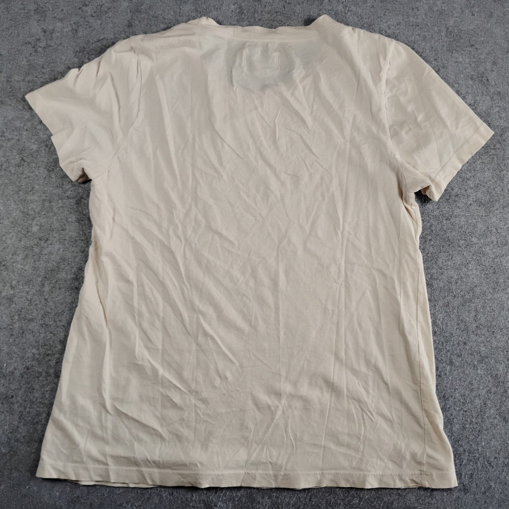 MATE the Label Chillin Chili Pepper Organic Cotton Graphic Tee Cream Womens S - Picture 7 of 8